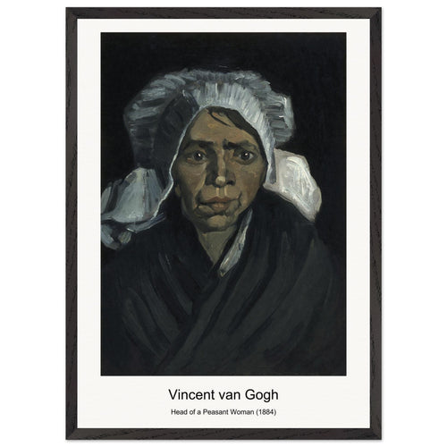 Self-Portrait with Bandaged Ear and Pipe (1889) by Vincent van Gogh. Archival Print on Museum Quality Matte Paper. Premium Wood Framed Wall Art. Optimised Aspect Ratio.