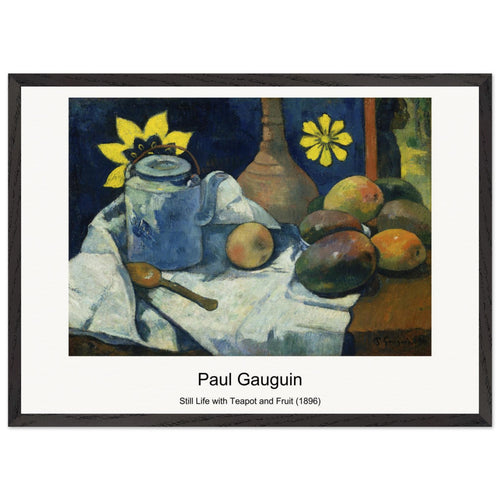The Siesta (1892-94) by Paul Gauguin. Archival Print on Museum Quality Matte Paper. Premium Wood Framed Wall Art. Original Aspect Ratio