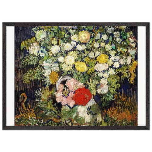 Oleanders (1888) by Vincent van Gogh. Archival Print on Museum Quality Matte Paper. Premium Wood Framed Wall Art. Original Aspect Ratio