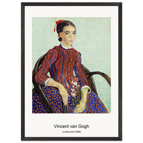 Head of a skeleton with a burning cigarette (1886) by Vincent van Gogh. Archival Print on Museum Quality Matte Paper. Premium Wood Framed Wall Art. Original Aspect Ratio