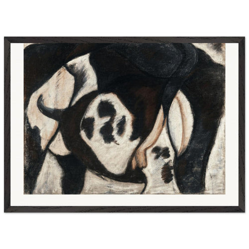 Cow (1912) by Arthur Dove. Archival Print on Museum Quality Matte Paper. Premium Wood Framed Wall Art. Original Aspect Ratio