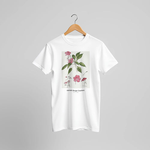 Sultana (1915) by Hannah Borger Overbeck. Custom Print on a 100% Airlume Combed and Ring-Spun Cotton Unisex Crewneck T-shirt Original Aspect Ratio