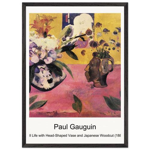 Rue Jouvenet in Rouen (1884) by Paul Gauguin. Archival Print on Museum Quality Matte Paper. Premium Wood Framed Wall Art. Original Aspect Ratio