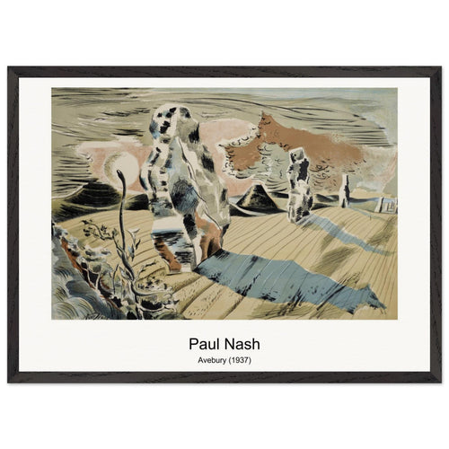Mineral Objects (1935) by Paul Nash. Archival Print on Museum Quality Matte Paper. Premium Wood Framed Wall Art. Original Aspect Ratio