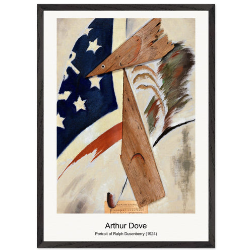 Portrait of Ralph Dusenberry (1924) by Arthur Dove. Archival Print on Museum Quality Matte Paper. Premium Wood Framed Wall Art. Optimised Aspect Ratio.