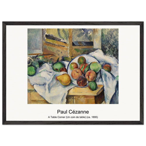 Gardanne (Horizontal View) (Gardanne [vue horizontale]) (ca. 1885) by Paul Cézanne. Archival Print on Museum Quality Matte Paper. Premium Wood Framed Wall Art. Original Aspect Ratio