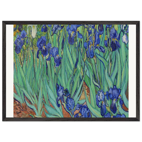 Bowl With Sunflowers Roses And Other Flowers (1886) by Vincent van Gogh. Archival Print on Museum Quality Matte Paper. Premium Wood Framed Wall Art. Optimised Aspect Ratio.