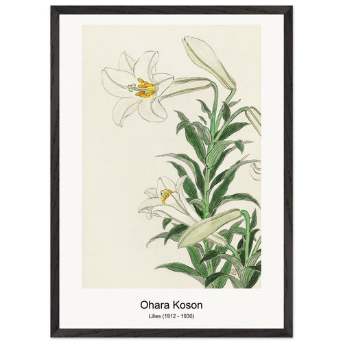 Wood Carving (1897) by Kazumasa Ogawa. Archival Print on Museum Quality Matte Paper. Premium Wood Framed Wall Art. Original Aspect Ratio