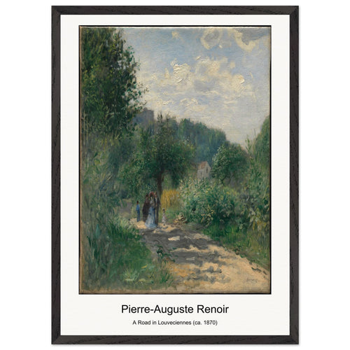 The Umbrellas (ca. 1881-86) by Pierre-Auguste Renoir. Archival Print on Museum Quality Matte Paper. Premium Wood Framed Wall Art. Optimised Aspect Ratio.