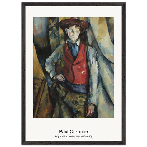 Marie Cézanne's Sister (1866-1867) by Paul Cézanne. Archival Print on Museum Quality Matte Paper. Premium Wood Framed Wall Art. Original Aspect Ratio