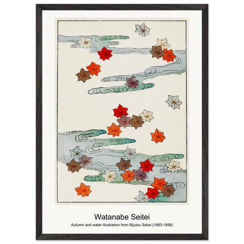 Bijutsu Sekai (1893-1896) by Watanabe Seitei. Archival Print on Museum Quality Matte Paper. Premium Wood Framed Wall Art. Optimised Aspect Ratio.