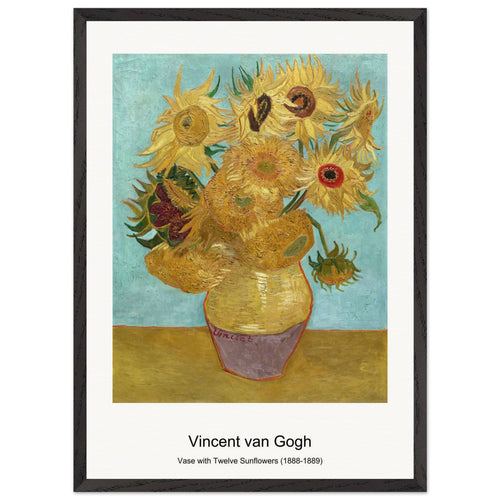 Self-Portrait with a Gray Straw Hat (1887) by Vincent van Gogh. Archival Print on Museum Quality Matte Paper. Premium Wood Framed Wall Art. Original Aspect Ratio