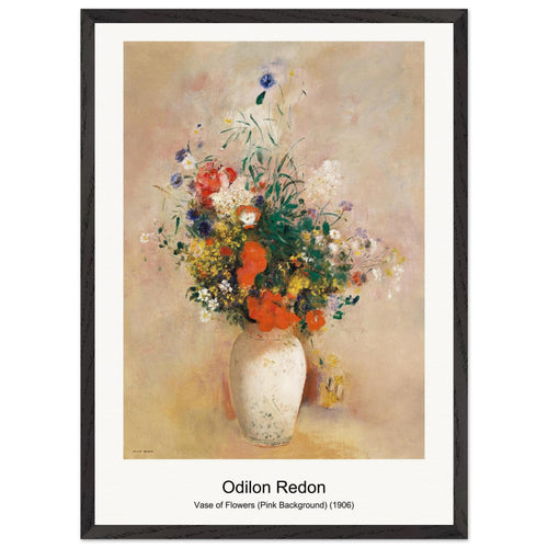 Christ by the Flower (1887) by Odilon Redon. Archival Print on Museum Quality Matte Paper. Premium Wood Framed Wall Art. Original Aspect Ratio