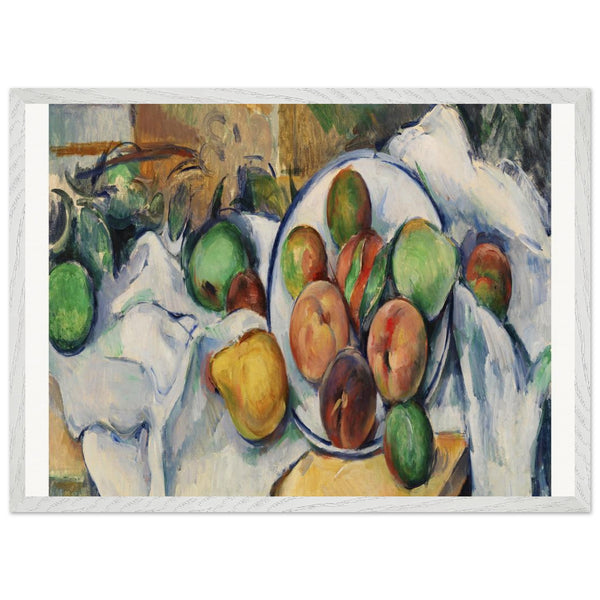 A Table Corner (Un coin de table) (ca. 1895) by Paul Cézanne. Archival Print on Museum Quality Matte Paper. Premium Wood Framed Wall Art. Optimised Aspect Ratio.