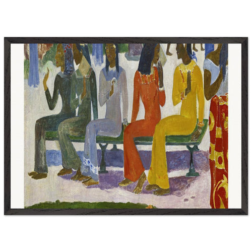 Still Life with Teapot and Fruit (1896) by Paul Gauguin. Archival Print on Museum Quality Matte Paper. Premium Wood Framed Wall Art. Optimised Aspect Ratio.