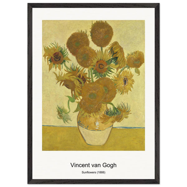 Agostina Segatori Sitting in the Café du Tambourin (1887-18888) by Vincent van Gogh. Archival Print on Museum Quality Matte Paper. Premium Wood Framed Wall Art. Original Aspect Ratio