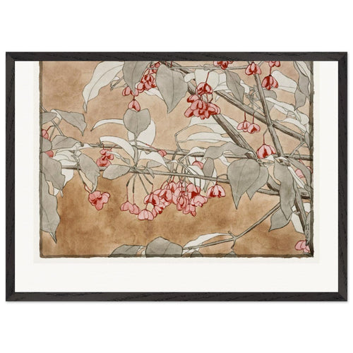 Burning Bush (1915) by Hannah Borger Overbeck. Archival Print on Museum Quality Matte Paper. Premium Wood Framed Wall Art. Original Aspect Ratio
