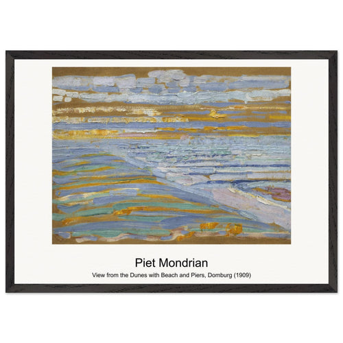 Still Life with Gingerpot II (1912) by Piet Mondrian. Archival Print on Museum Quality Matte Paper. Premium Wood Framed Wall Art. Original Aspect Ratio