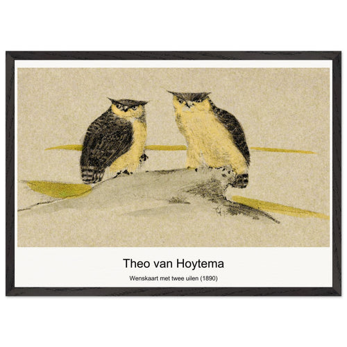 Dood roodborstje (1895) by Theo van Hoytema. Archival Print on Museum Quality Matte Paper. Premium Wood Framed Wall Art. Optimised Aspect Ratio.