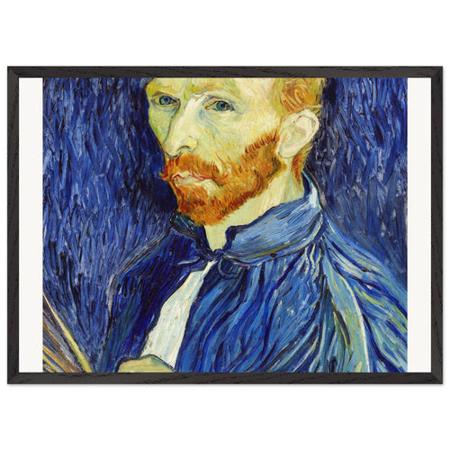 Still Life of Oranges and Lemons with Blue Gloves (1889) by Vincent van Gogh. Archival Print on Museum Quality Matte Paper. Premium Wood Framed Wall Art. Original Aspect Ratio