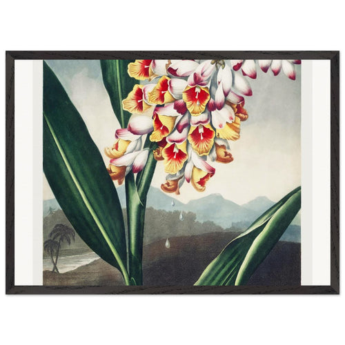 Stairway at Auvers (1890) by Vincent van Gogh. Archival Print on Museum Quality Matte Paper. Premium Wood Framed Wall Art. Optimised Aspect Ratio.