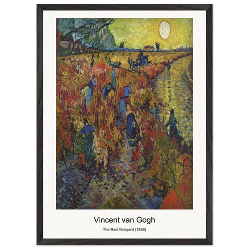Prisoners Exercising (1890) by Vincent van Gogh. Archival Print on Museum Quality Matte Paper. Premium Wood Framed Wall Art. Optimised Aspect Ratio.