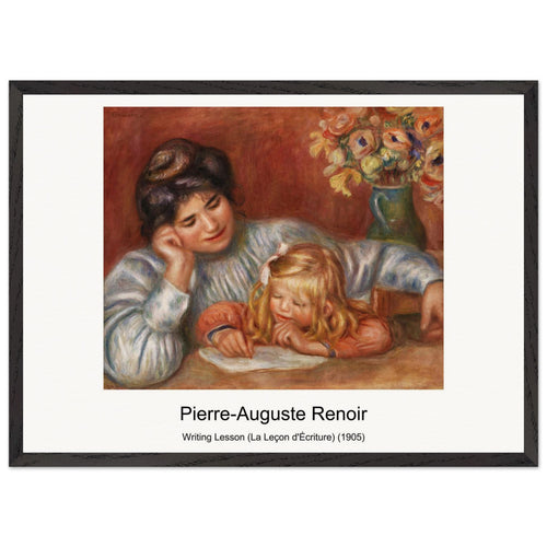 Anemones (Anémones) (1912) by Pierre-Auguste Renoir. Archival Print on Museum Quality Matte Paper. Premium Wood Framed Wall Art. Original Aspect Ratio